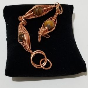 Copper Tiger's Eye Bracelet